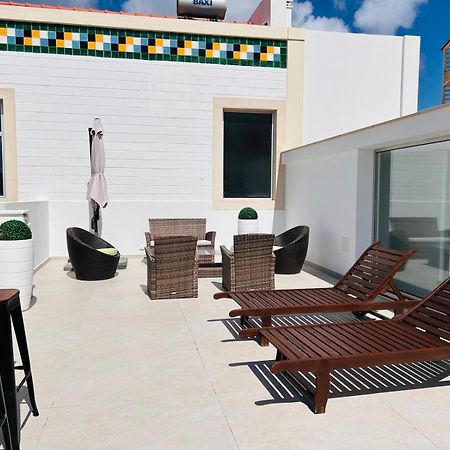 Foz Beach House - Rooftop & Sea View Foz do Arelho Luaran gambar